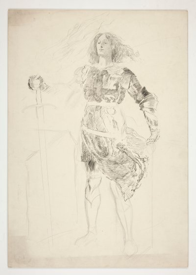 VGrainger's tweet photo. “Good morrow, gallants! Want you corn for bread?” [She scatters grain on those below] 🥖 Joan la Pucelle🗡#HenryVIPart1🏴󠁧󠁢󠁥󠁮󠁧󠁿🇫🇷

🎨Joan in Act 3 Scene 2 by #EdwinAustinAbbey c1898 the study, &amp; the fuller illustration🤍!✨
H/T🎩 @DaoOfZenda More of #Shakespeare’s Joan⚔️ https://t.co/XbaUeUuEqP