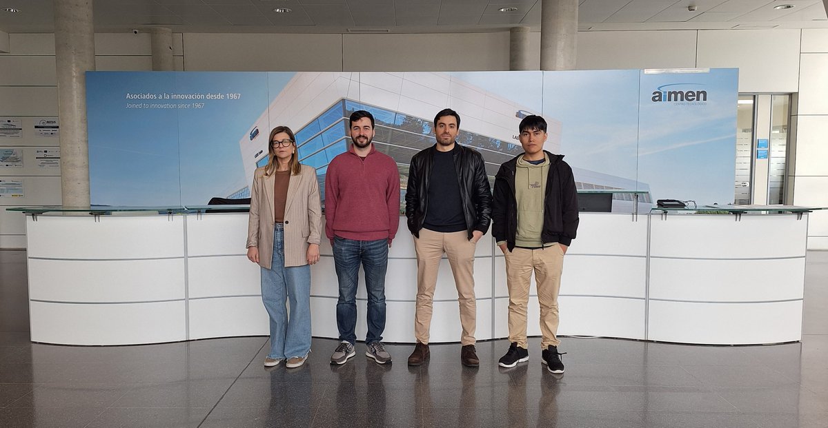 aimenct's tweet image. 🏢Esta semana recibimos en #aimenct a parte del equipo del proyecto #DeNSiProAM (PID2023-146841OB-I00), centrado en el desarrollo de nuevos modelos de simulación para #DED.

Durante la visita conocieron nuestras instalaciones y capacidades tecnológicas, impulsando la colaboración