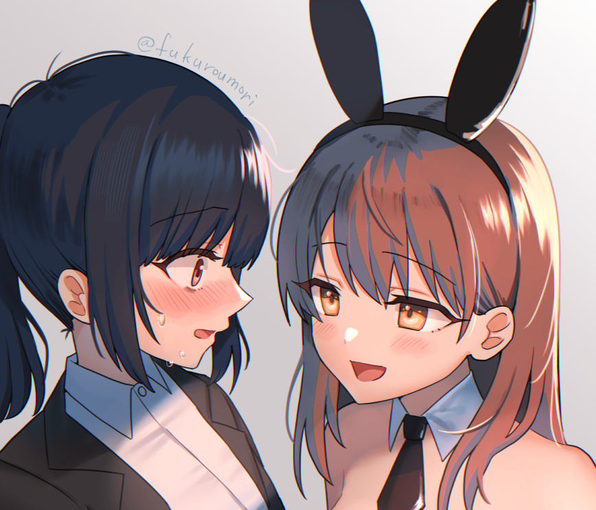 シャイなOLさんとバニーさん
https://t.co/OhW0ACxwtw
#創作百合 