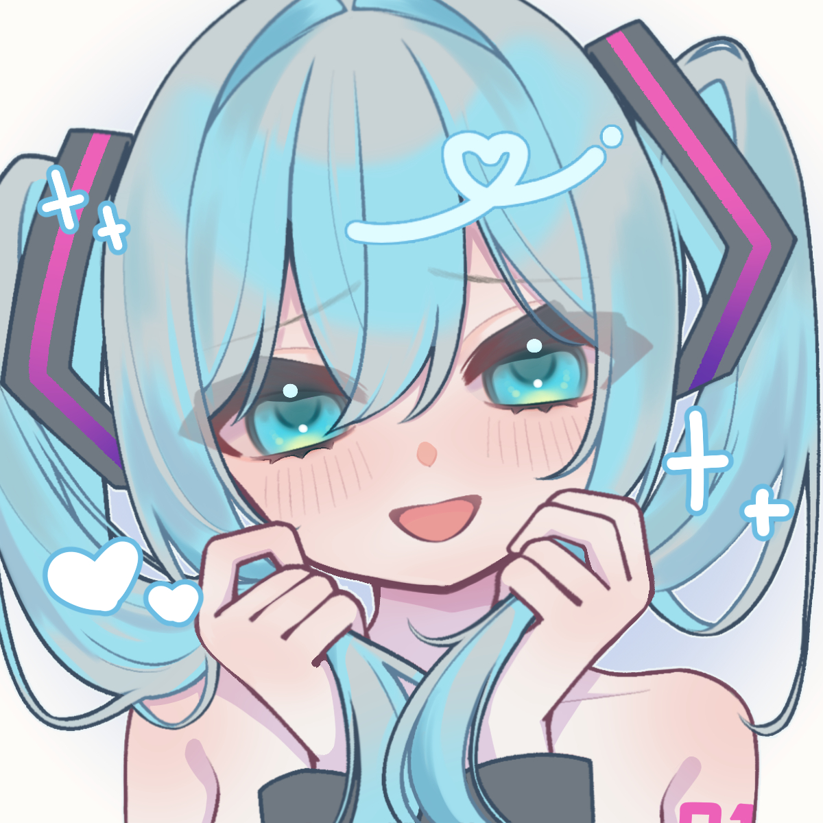 ミクの日遅刻しちゃった…！💦  

#初音ミク
#ミクの日
#HatsuneMiku