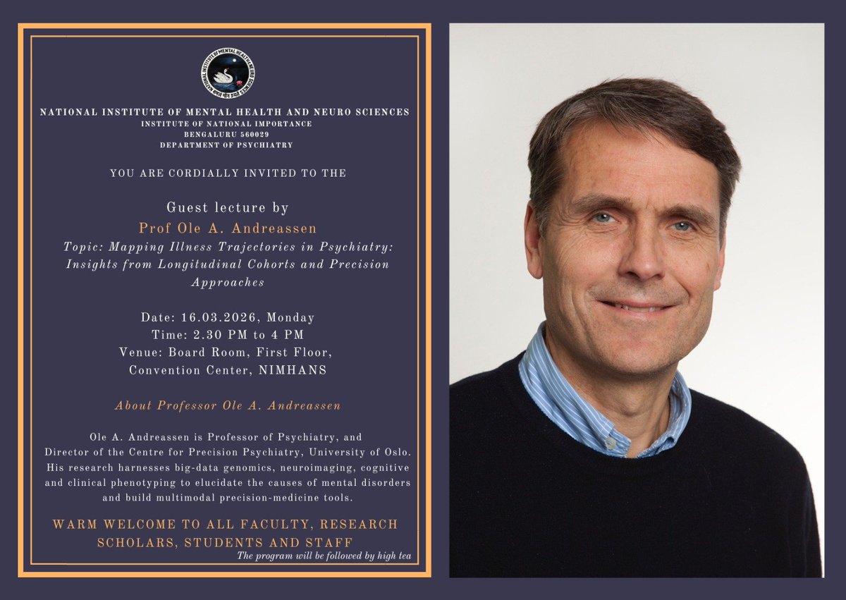 Rohini Nilekani Centre for Brain and Mind-NIMHANS tweet media