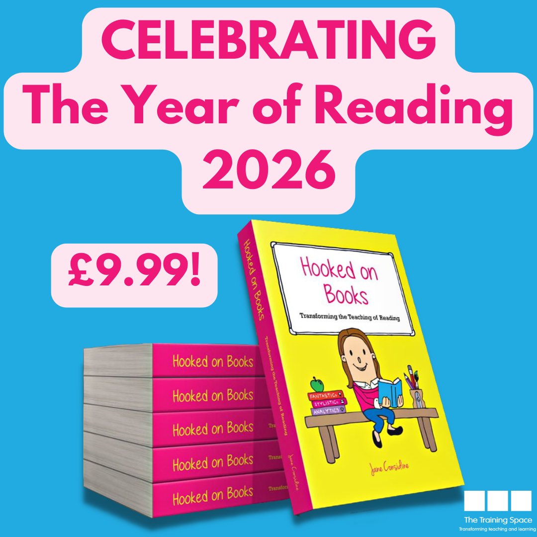 janeconsidine's tweet photo. Celebrate the National Year of Reading with The Training Space!
For this month only get 'Hooked on Books' for only £9.99!
Offer ends 31st March 2026.
Get yours today - https://t.co/yZYMyo7EUY https://t.co/aVsO0yfrua