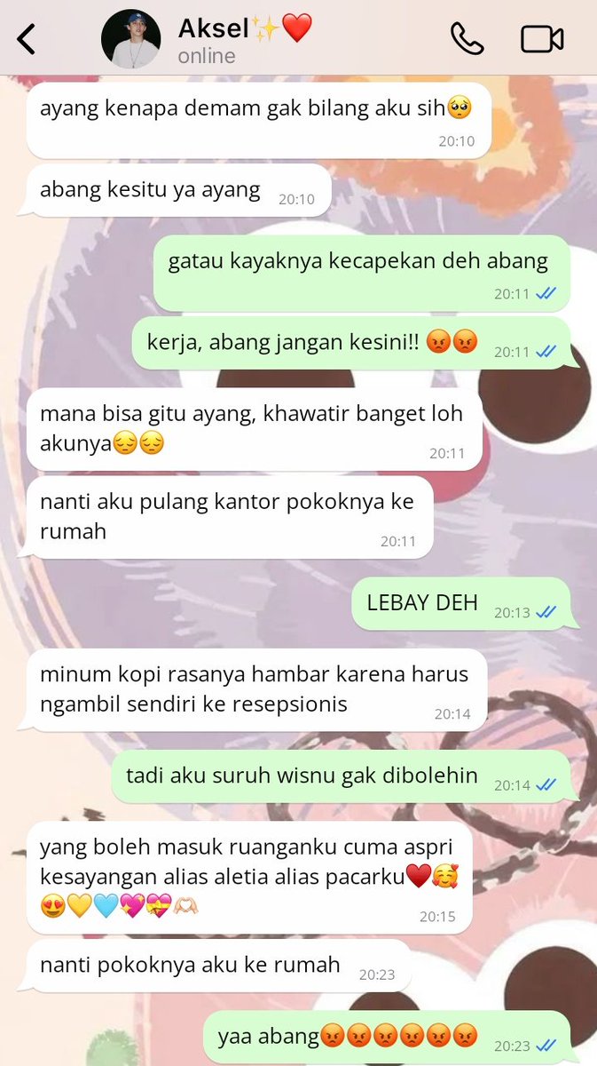 What if Aksel Aletia yang udah pacaran 2 tahun kerja di kantor yang sama

—Scoups Jihyo one tweet au—