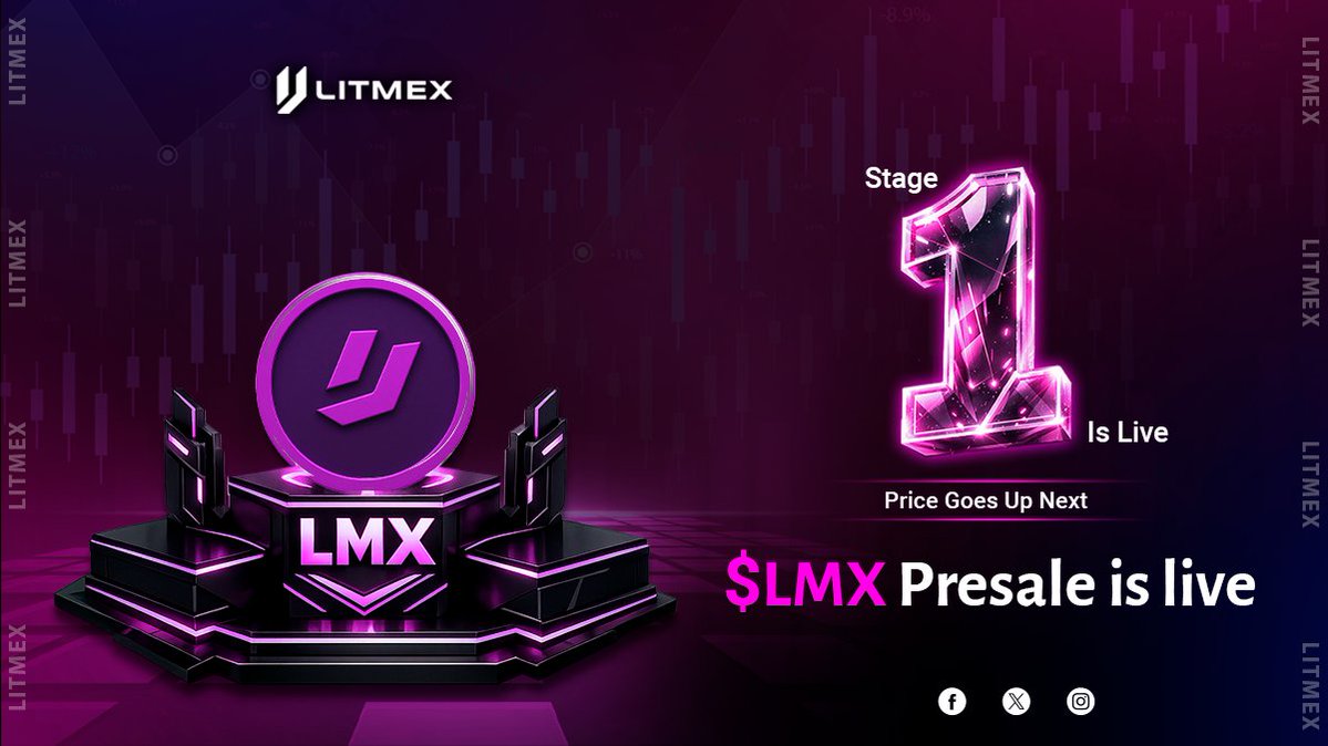 Litmexprotocol's tweet image. The earliest stage is where the biggest opportunities begin.
🔥Stage 1 of the $LMX Presale is LIVE
Early supporters secure the lowest entry before the next price increase.
Join the LITMEX presale.
👉 Join now: litmexpresale.com
#LMX #Litmex #Presale #AIcrypto #CryptoPresale