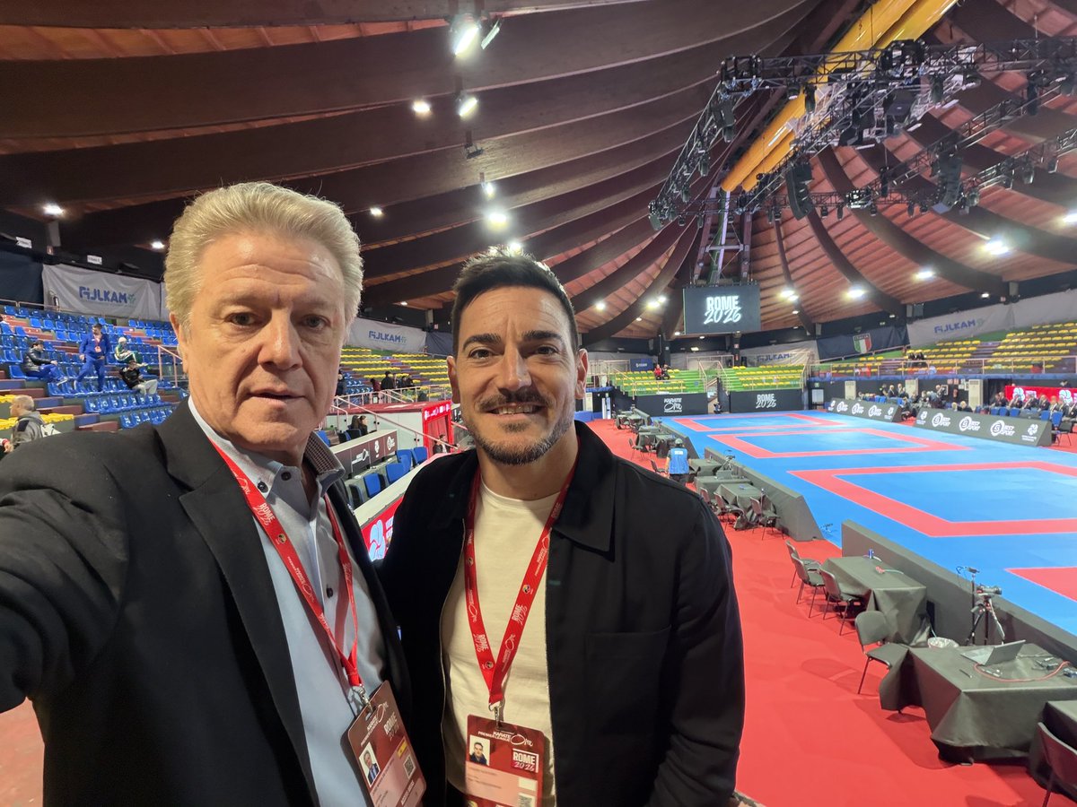 Todo preparado para empezar #karateonepremierleaguederoma2026

<a href="/rfekarate/">R.F.Española Karate</a> <a href="/deportegob/">CSD</a>