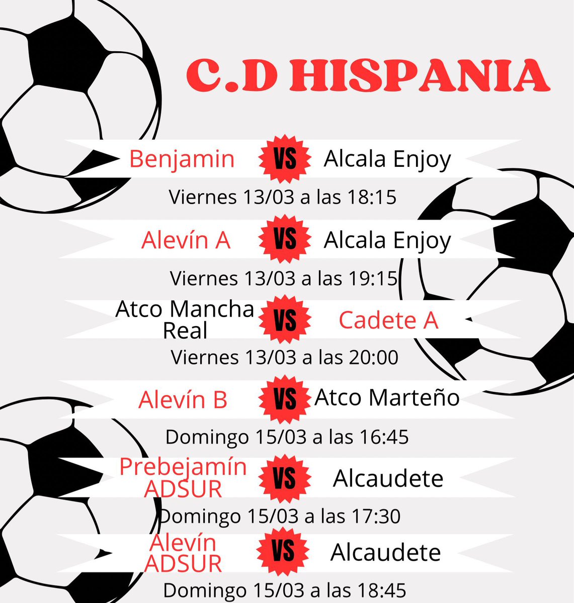 CD Hispania ⭐⭐⭐⭐⭐ tweet media