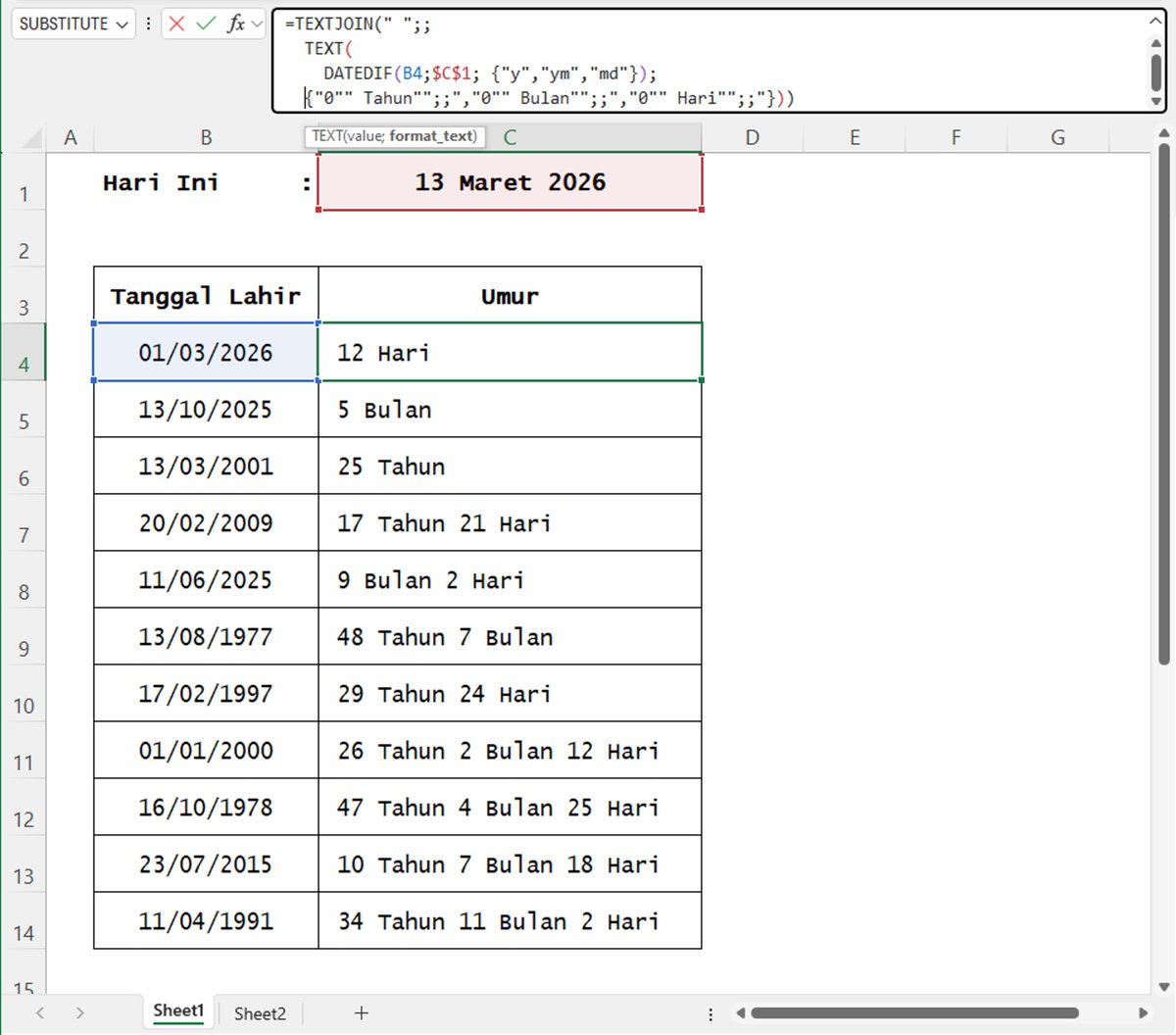 Tanya Jawab Excel 📊📊 tweet media