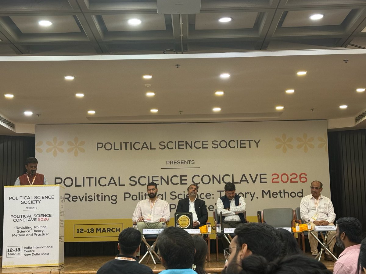 Political Science Society tweet media