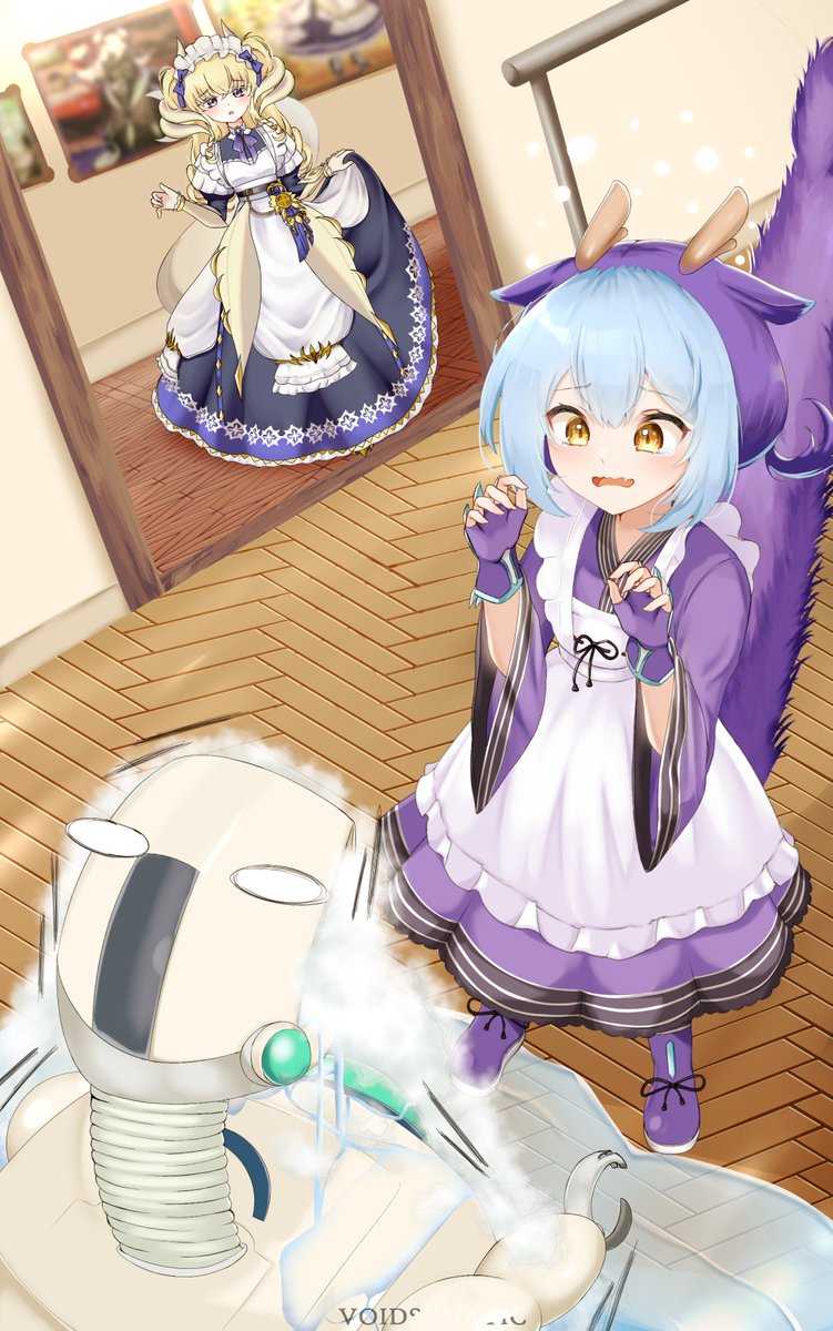 VoidSynatic's tweet photo. Laundry Dragon Malfunctions!

Full Body Commission for: @/Sasage  

Thank you for commissioning me! have a nice day ^^ https://t.co/Eh11IcgmmC