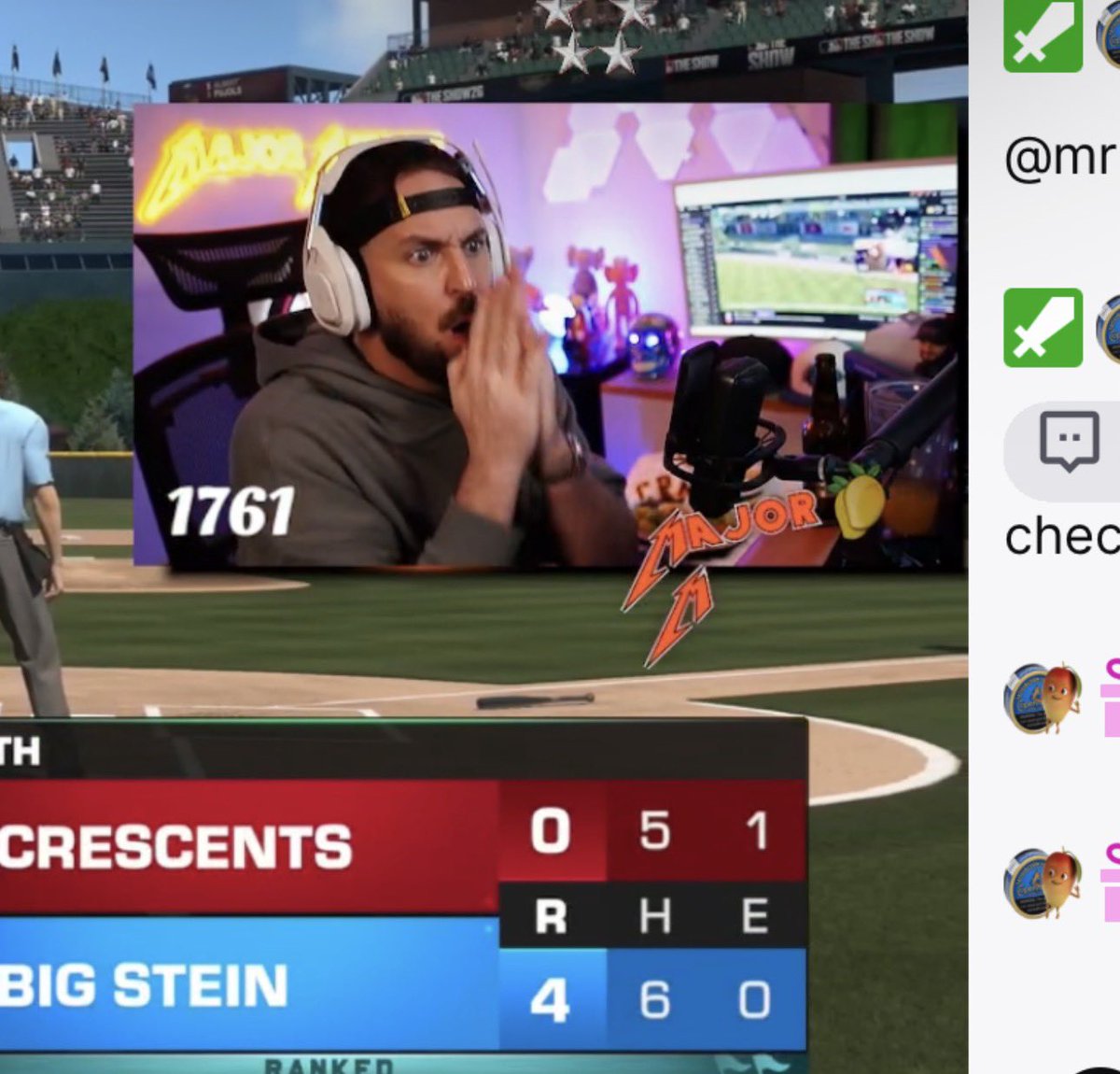 JScotchy's tweet photo. @MLBTheShow already has @Major_Mangoes in shambles. Servers need a bit of work. https://t.co/1MG5IKR3zJ