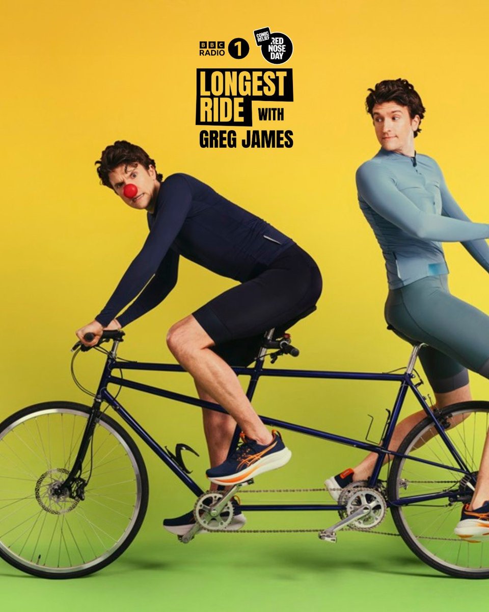 VisitDerby's tweet image. 🚴‍♂️🔴 The Longest Ride – Derby Pit Stop!
Tomorrow (16 Mar) the ride rolls into Mercian Cycles, Little Eaton. Come cheer on Greg James and soak up the Red Nose Day energy!
📍Duffield Rd, DE21 5DR
Follow Greg's epic journey👇
comicrelief.com/rednoseday/cha…
#RedNoseDay #HUUB
