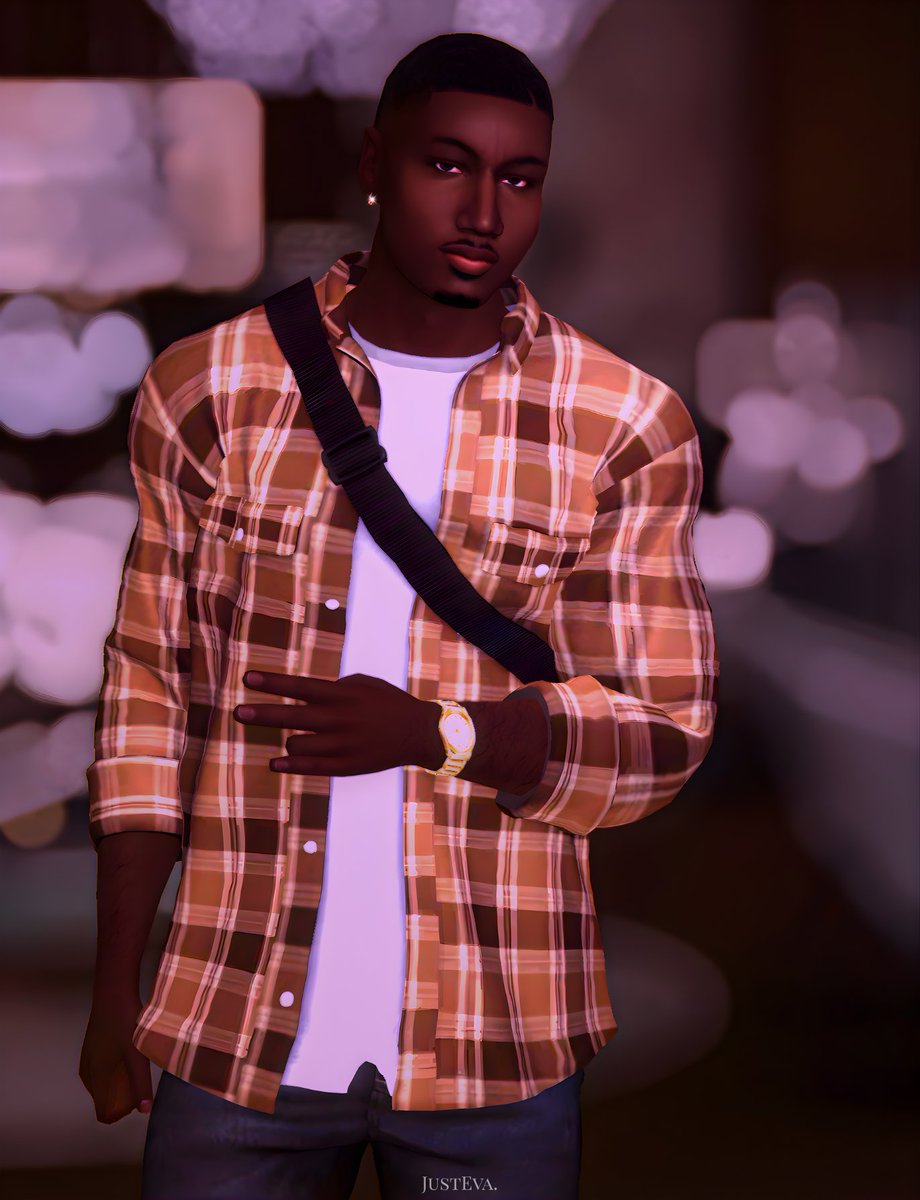 Manifesting fine shyt late at night... NO ONE can have this one... BUT you can look at him! I WISH yall could see the reference photo... #ShowUsYourSims #TheSims4