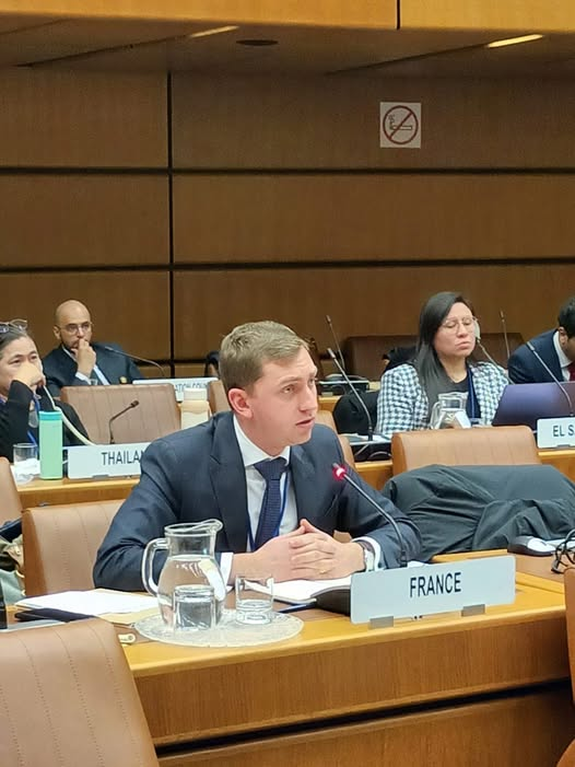 UNPJ_GN's tweet photo. La lutte contre les drogues de synthèse: un combat mené par l'#IRCGN à l'international
La participation de la France à @UNODC a été remarquée lors de cette réunion internationale à Vienne 🇦🇹
Objectifs: partage de pratiques, stratégies de lutte et renforcement de la coopération 🌍 https://t.co/PzgU911UT5