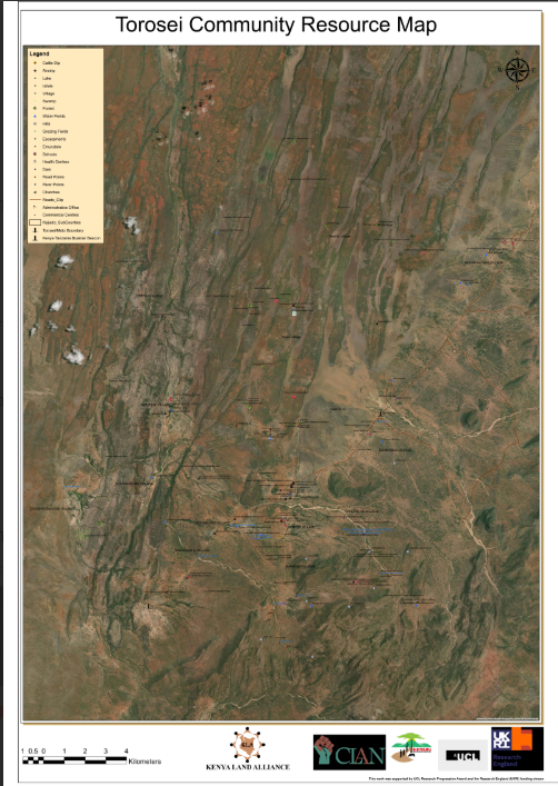 KLandalliance's tweet photo. When communities map their own land, they reclaim the narrative of their resources. In Torosei, participatory social cartography and GIS have strengthened community voices in land governance transforming maps into powerful advocacy tools that protect tenure, inform decisions... https://t.co/UBOLMMXiP4