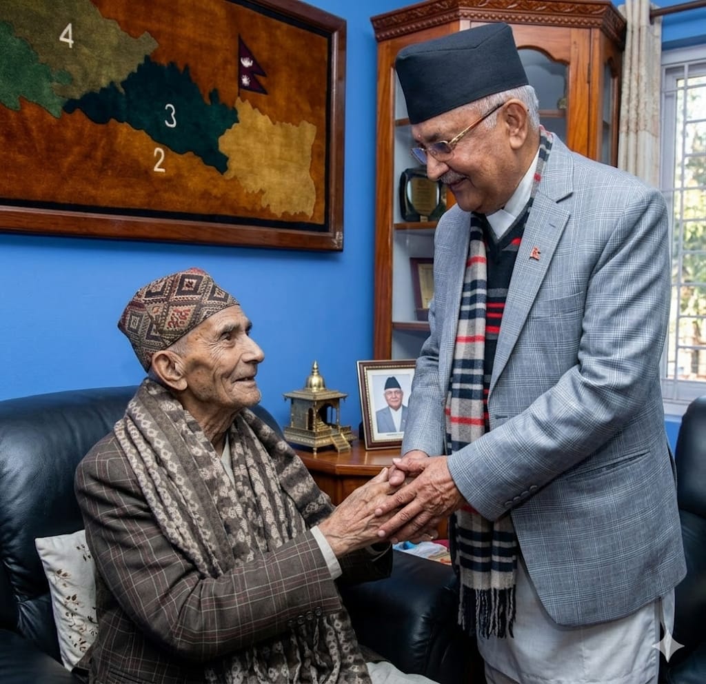 umeshwalem's tweet photo. नेकपा एमालेका अध्यक्ष एवं पूर्वप्रधानमन्त्री केपी शर्मा ओलीज्यूका पूजनीय पिता मोहनप्रसाद ओलीज्यूको असमायिक निधनको दुःखद खबरले मर्माहत बनाएको छ। मृतक परिवारमा भावपूर्ण श्रद्धाञ्जली अर्पण गर्दछु। साथै, यस कठिन घडीमा शोकाकुल परिवारजनप्रति गहिरो समवेदना व्यक्त गर्दछु। https://t.co/sDyK2J8k3b