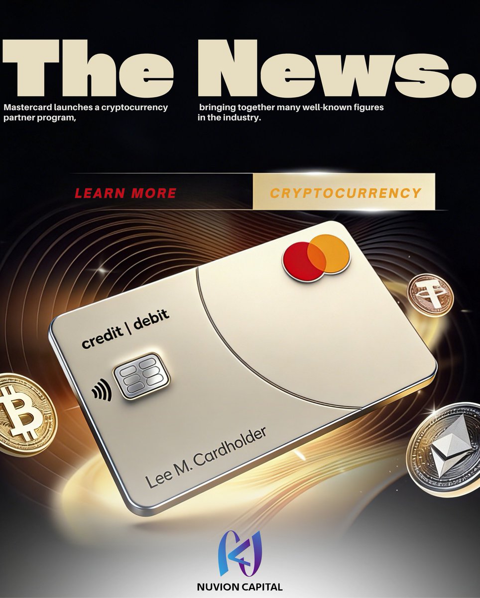 NuvionCapital's tweet image. Zero upfront fees, only 20% on actual profits. DM for your exclusive invitation and capture Mastercard-level crypto upside! 🚀

#NuvionPro #MastercardCryptoProgram #CryptoPartnership #BitcoinLiquidity #AITradingTerminal #CryptoRotation #CapitalPositioning #FinTech