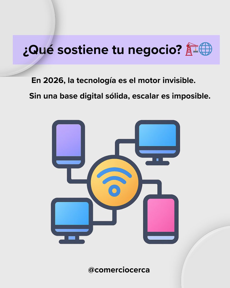 kenaz360's tweet photo. ¿Tu tecnología impulsa o frena tu negocio? ⚙️🚀
En la semana de la Sociedad de la Información, recordamos que el Motor Digital (CRM, Automatización y Datos) es clave para escalar en 2026. Menos procesos manuales, más resultados reales. #ComercioCerca #Tech2026 #Estrategia https://t.co/1reqiXdgVU