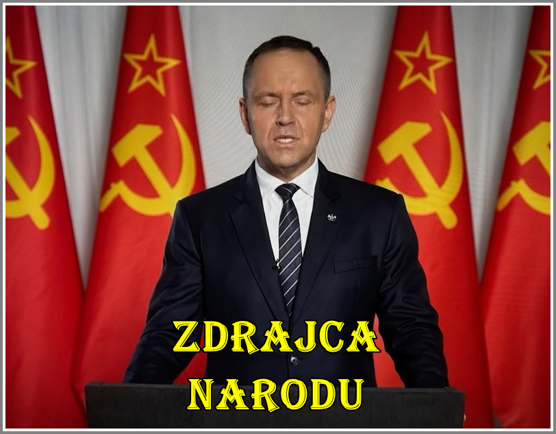 #Nawrocki człowiek, który sprzedał bezpieczeństwo Polski za kilka złotych rubli.....
#NawrockiToHańba 
#ZdradaNarodowa