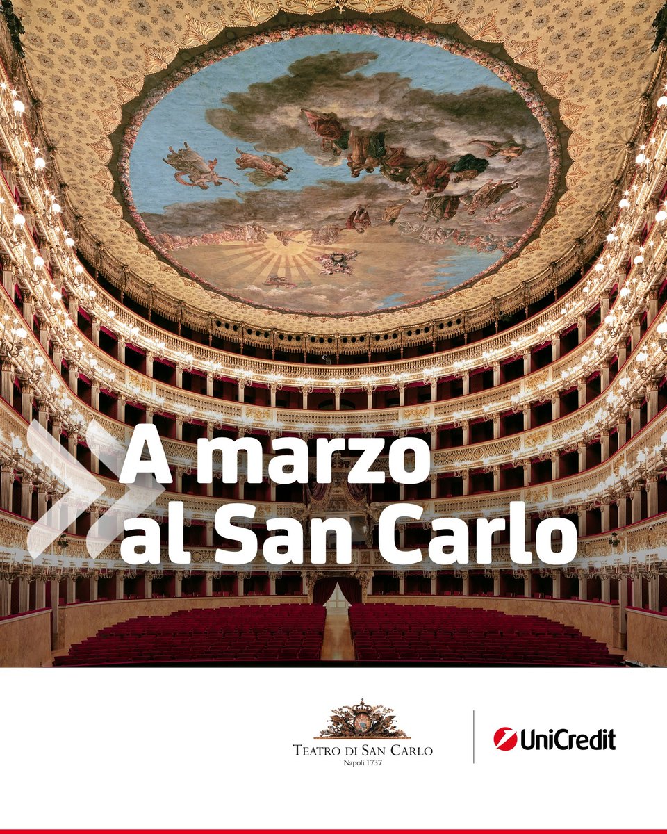 UniCredit_IT's tweet photo. 🎼 A marzo, il @teatrosancarlo ci aspetta con nuovi appuntamenti da non perdere.  Fino a fine mese, in programma Lucia di Lammermoor, il recital di Igor Levit, il concerto diretto da Fabio Luisi con Marina Monzò e Stabat Mater. 

Pubblicità.
