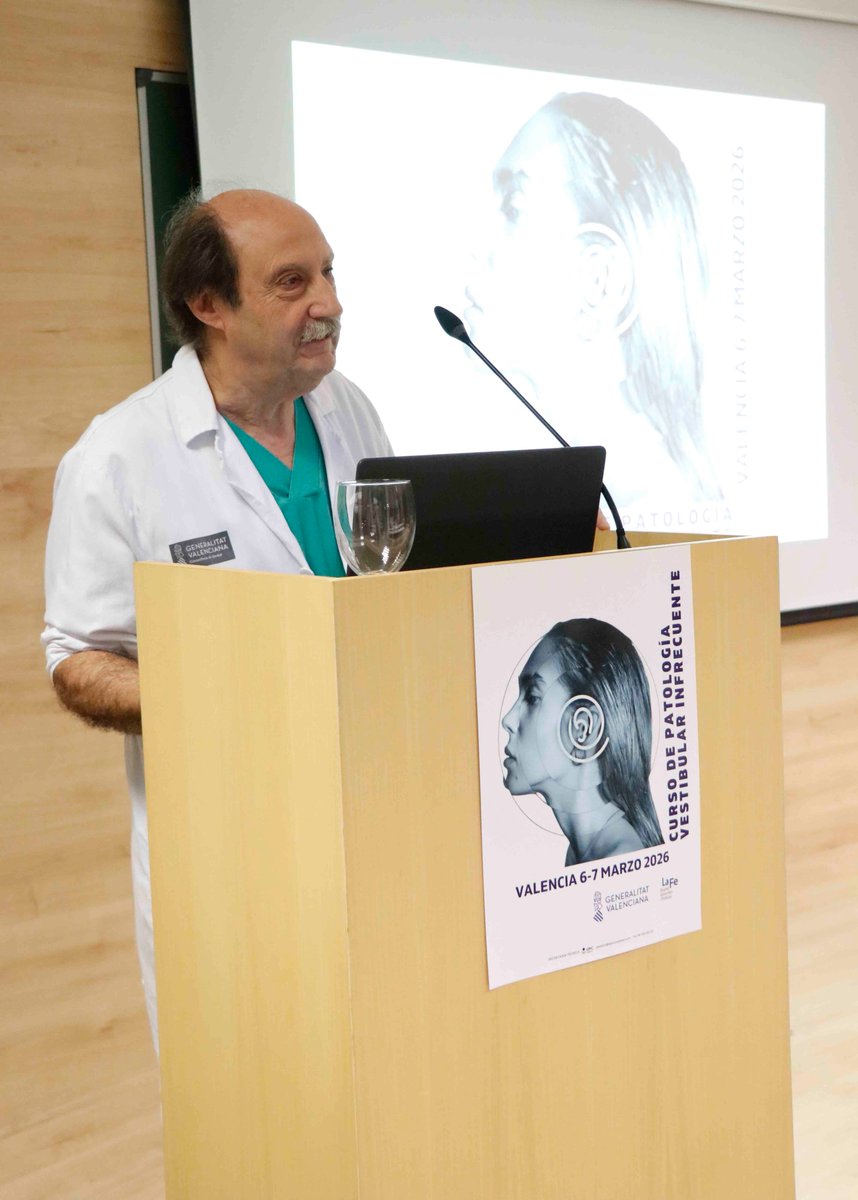 HospitalLaFe's tweet image. 🌀 La Fe reúne a 80 especialistas en #PatologíaVestibularInfrecuente para actualizar el diagnóstico y manejo de trastornos raros del equilibrio: #DehiscenciaCanalSuperior,  síndrome #CANVAS o #VestibulopatíaBilateral

 #SomosLaFe #Otorrinolaringología

🔗lafe.san.gva.es/es/-/jornada-p…