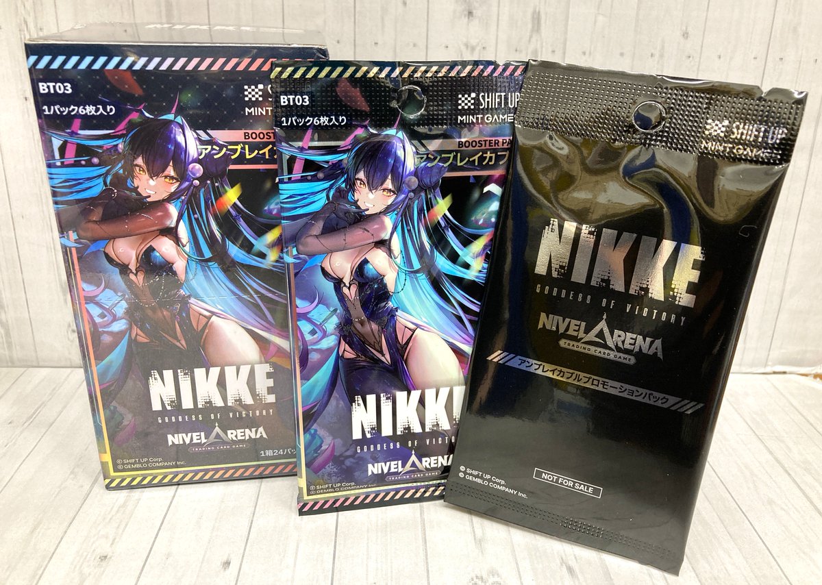 💖勝利の女神:NIKKE💖 NIVEL ARENA ブースターパック BT03