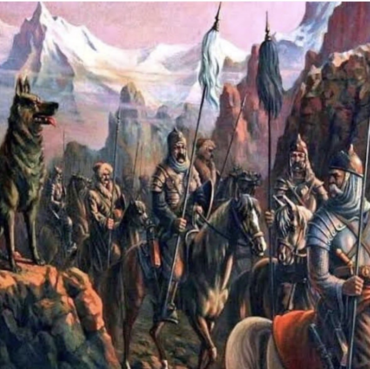 cicikus_dr's tweet photo. Atatürk’ün ressam İbrahim Çallı’ya yaptırdığı “Türklerin Ergenekon’dan çıkışı” tablosu

Nevruz Bayramımız Tüm Türk alemi için kutlu olsun 🐺 https://t.co/Ork5gEJiGr