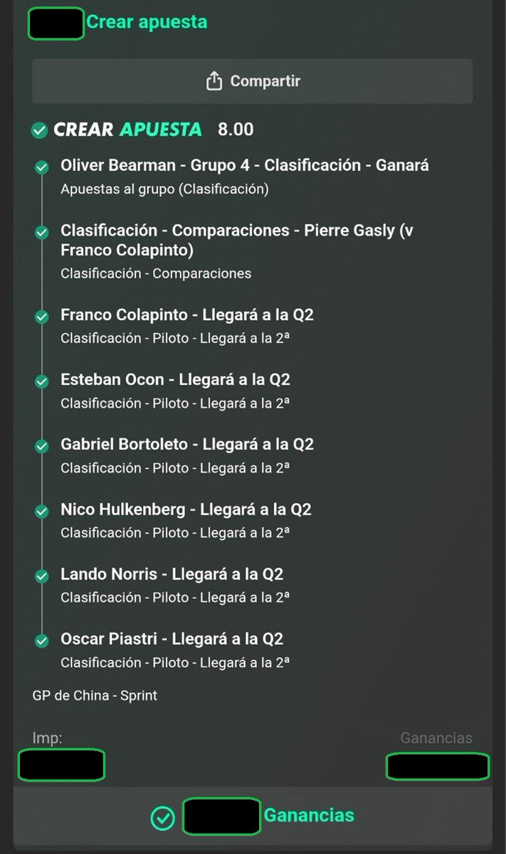 ✅✅✅🔥🔥🔥 ¡Dentro la cuota 8!

Otra gran sesión por el grupo privado, ¡seguimos! 🦾