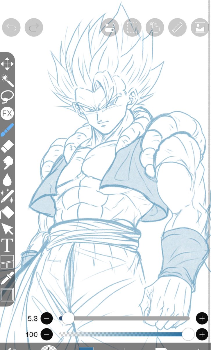 ham5037's tweet photo. #gogeta ✏️ 채색은 나중에! https://t.co/dncJ7d2dPR