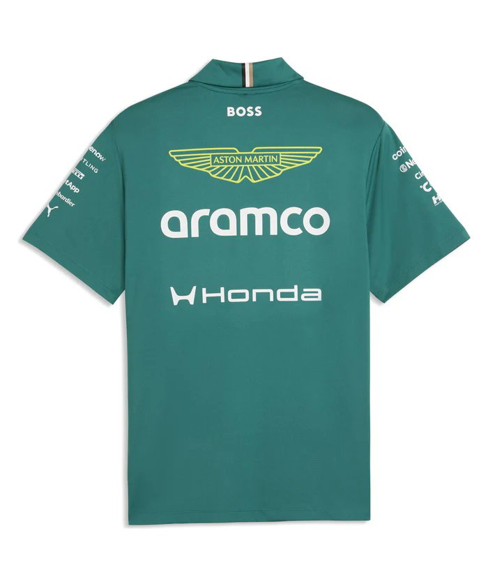アストンマーティン・アラムコ・ホンダF1 2026 チームポロシャツ S アストンマーティン アラムコ F1 チーム ポロシャツ 2026 #HONDA ロゴ