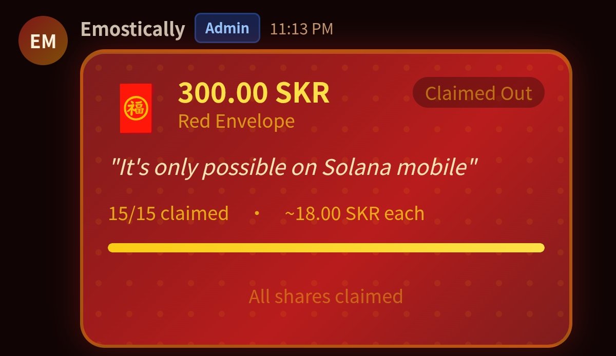 Emostically tweet media