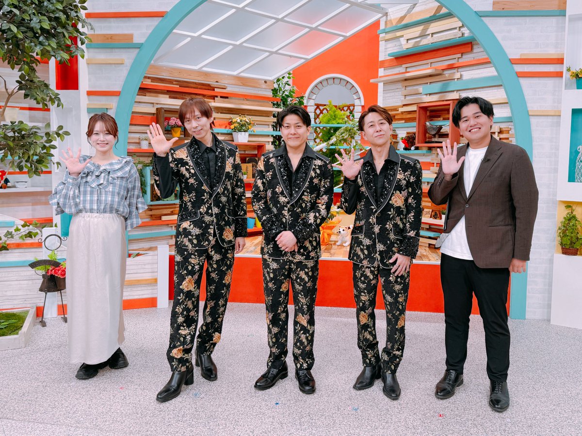 テレビ岩手『5きげんテレビ』📺
出演させて頂きました!!

30年も続く素敵な番組に出演できて
大変光栄なお時間でした✨

ありがとうございました!!🩷

#テレビ岩手 #5きげんテレビ