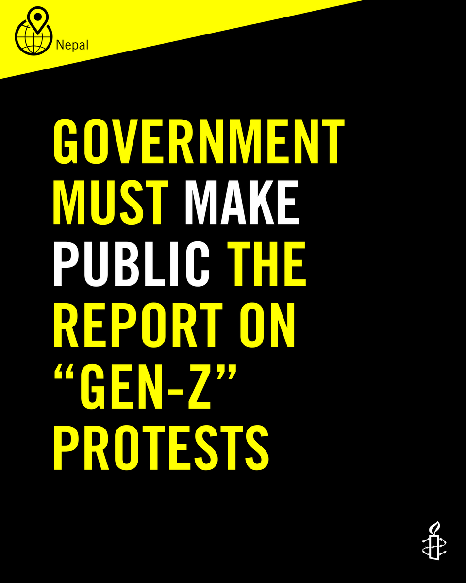 Amnesty International Nepal tweet media