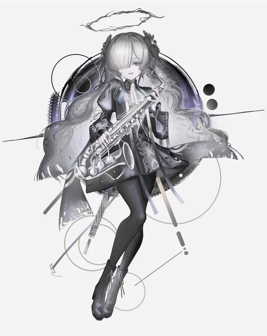 『ブラックロータス』 #ヰ世界情緒美術部