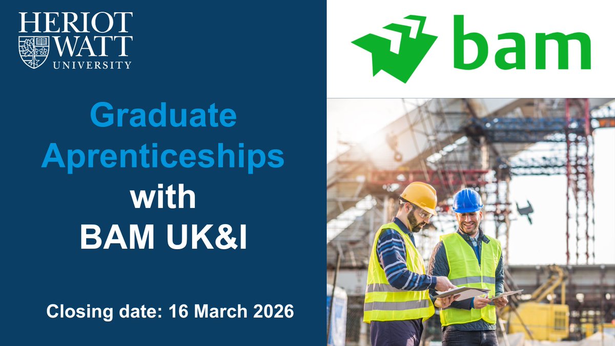 Heriot-Watt University Graduate Apprenticeships tweet media