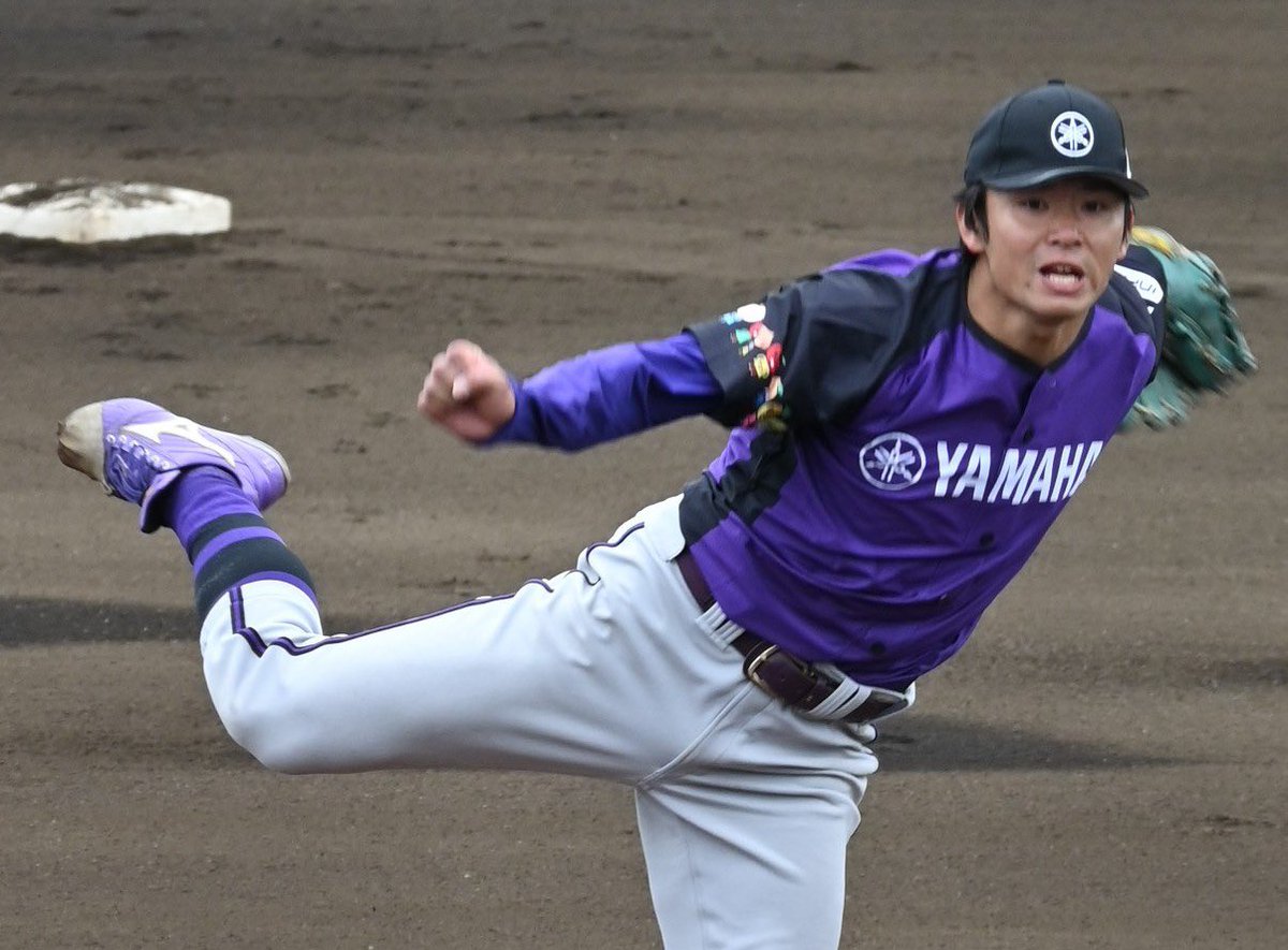 sports_shizuoka's tweet image. ＃ヤマハ の新人 ＃高須大雅 投手（静岡高出）が社会人で初の実戦登板。昨年7月以来、長いブランクを経ての戦線復帰に「野球が全力でできることが楽しい」と話していました。先発 ＃有本雄大 投手も調子を上げています。対する龍谷大は９番遊撃で ＃吉松礼翔 選手（浜松開誠館高出）が出場していました