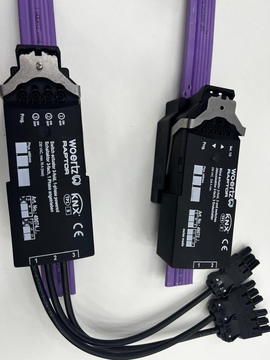 FuturasmusGroup's tweet image. Woertz AG offers complete solutions for centralized and decentralized KNX installations, combining actuators, sensors and cabling systems from a single ecosystem.

#KNX #LightAndBuilding #Woertz #BuildingAutomation #SmartBuildings #ElectricalInstallation #Futurasmus
