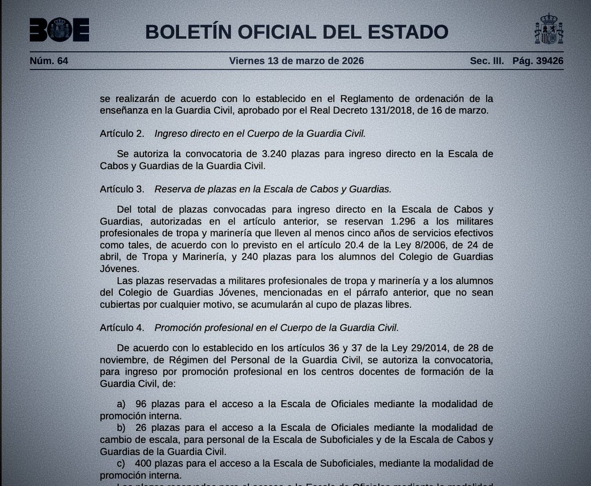 Oposiciones Guardia Civil Sierra de Huelva tweet media