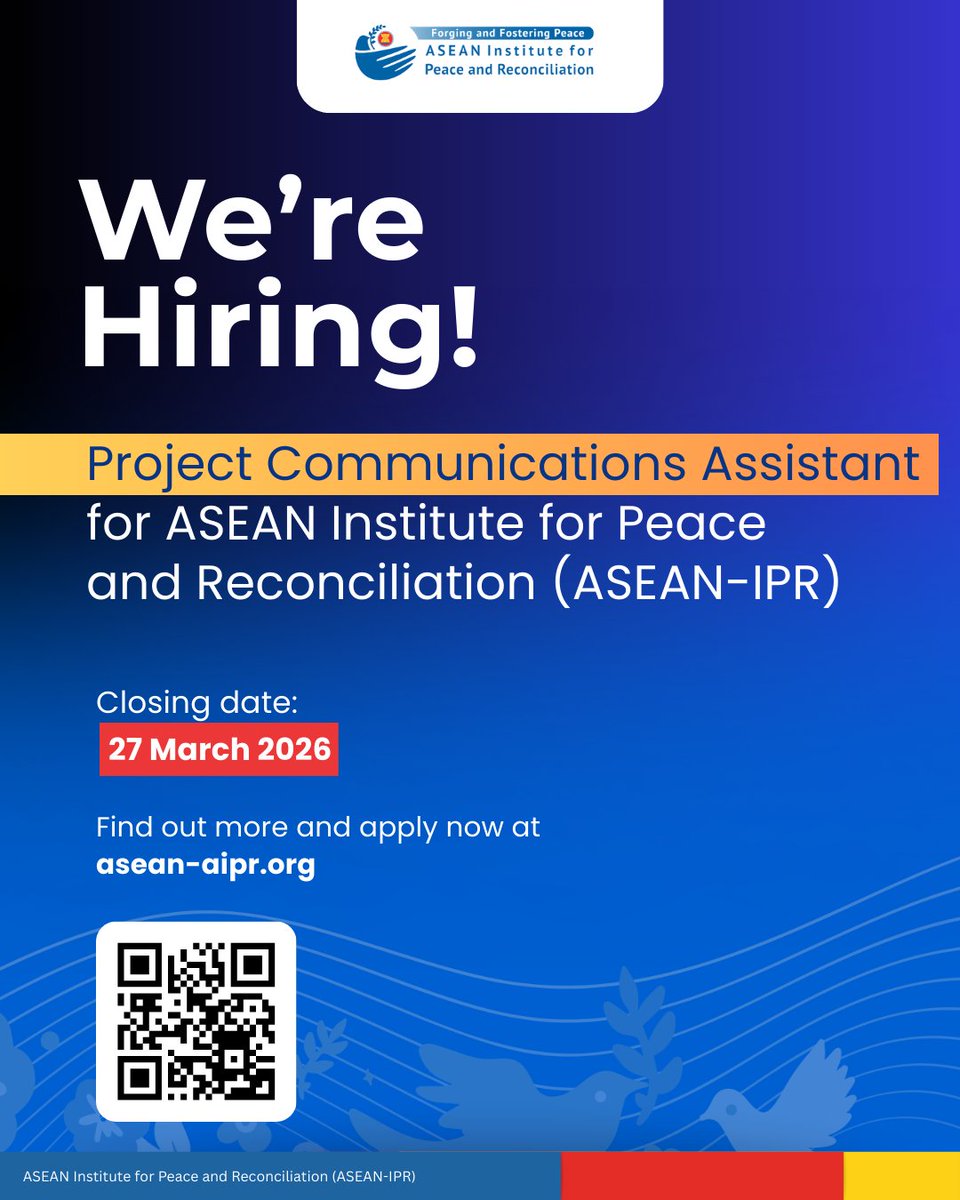 ASEAN Institute for Peace and Reconciliation tweet media