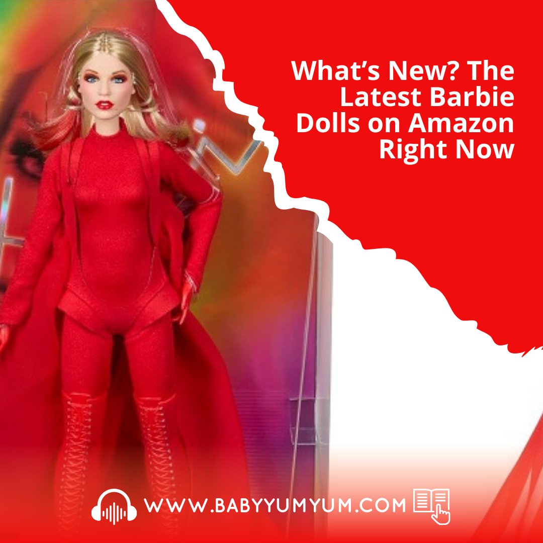 Barbie never stops reinventing herself 🎀!
From bold fashion looks to inspiring career dolls, the latest Barbie Dolls on Amazon are all about creativity, imagination and what’s trending right now.

More here:zurl.co/LGkCq 

#BabyYumYum #BYY #Barbie #BarbieDolls