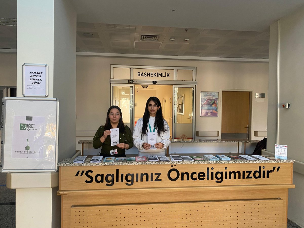 12 MART DÜNYA BÖBREK GÜNÜDÜR. Böbrek hastalığı oluşumunda en önemli düzeltilebilir risk faktörleri ; diyabet, hipertansiyon, kalp - damar hastalıkları, obezite , aşırı tuz tüketimi ve sigara kullanımıdır . #Bizim Böbreklerimiz, Gezegenimiz #Sağlıklı Böbrekler
<a href="/batmanilsaglik/">Batman İl Sağlık Müdürlüğü</a>