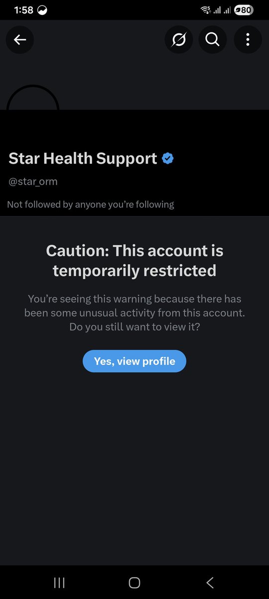 ShyamP05's tweet photo. @star_orm Even your Customer Support account is restricted. Not sure how you support customers. Also, even after opening the account DM is restricted.

@StarHealthIns Is this the service you are advertising on television or website? https://t.co/NRtaWtHhBR