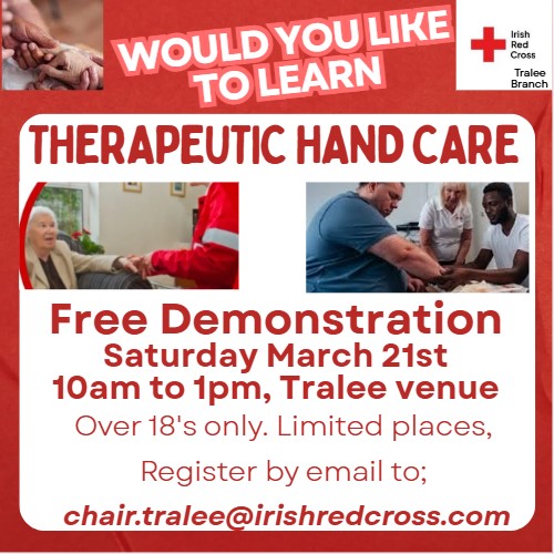 Irish Red Cross - Tralee tweet media