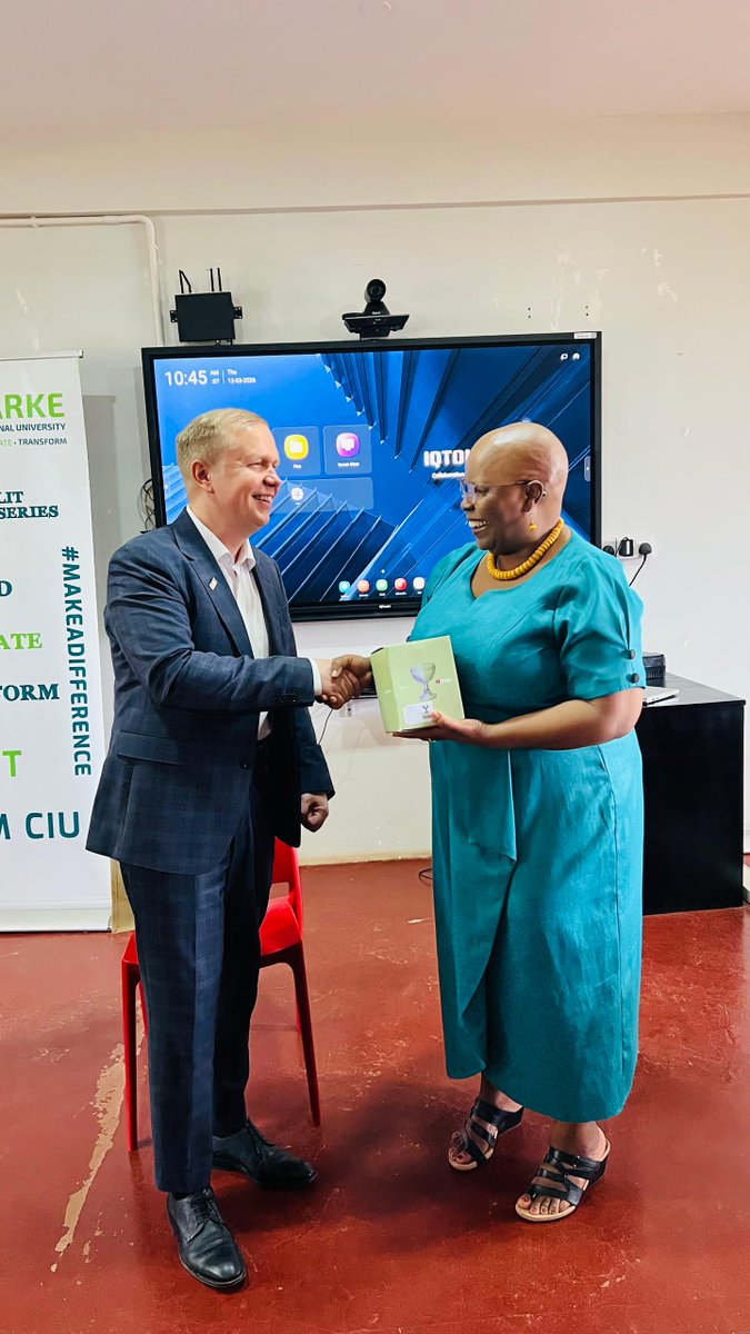 Clarke International University tweet media