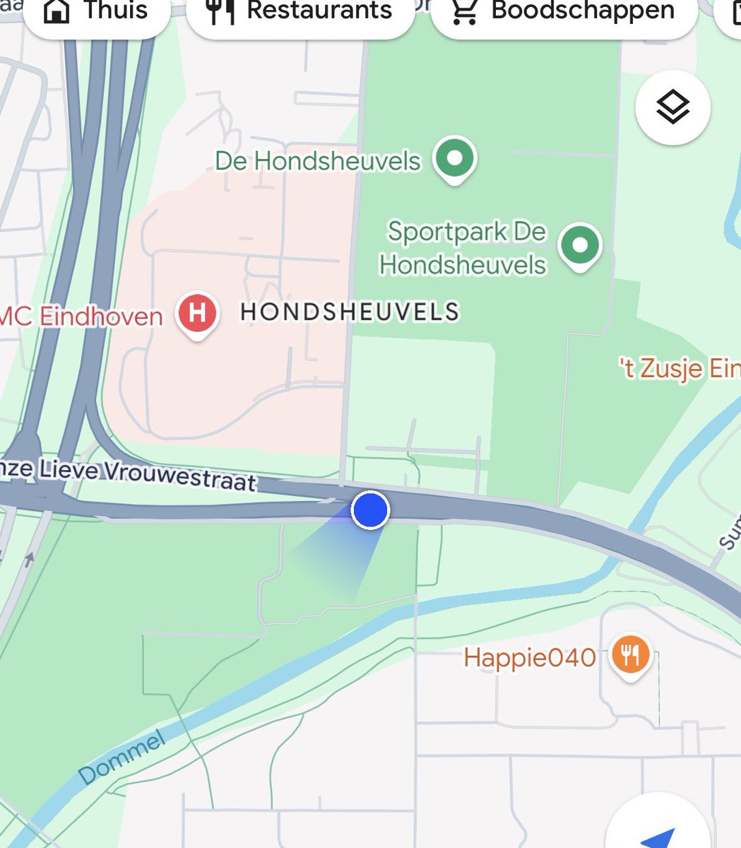 Ongeval in Eindhoven zonder letsel