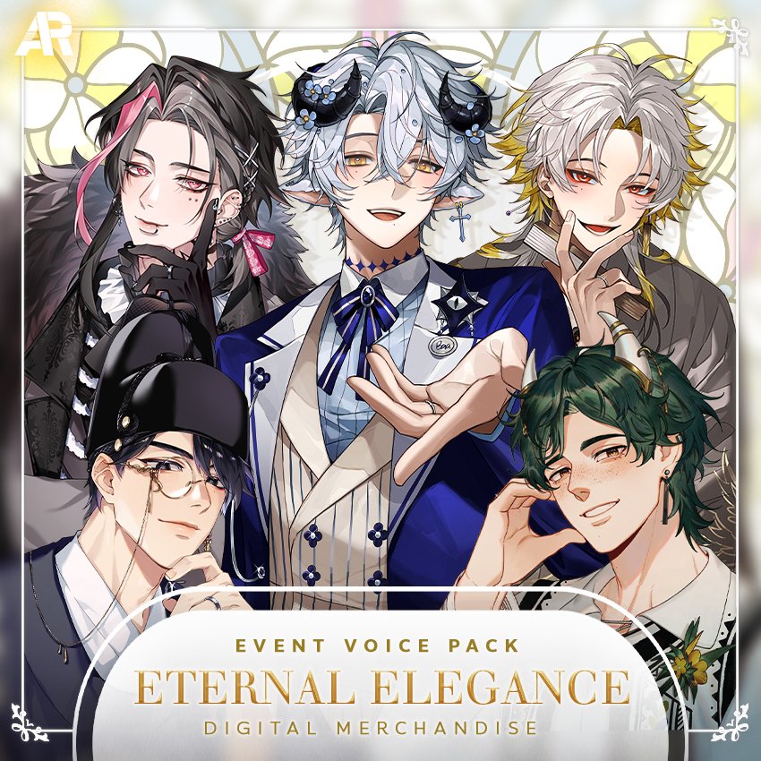 ー รอยยิ้มทั้งหมดของผมเริ่มต้นจากคุณ 💐 ー

〈 Digital Voice Merchandise 〉 
Eternal Elegance: Grooms Across Nations

🩵 AVALIABLE NOW :
shop.realic.net/products/digit…

#ARProject #RealicShop