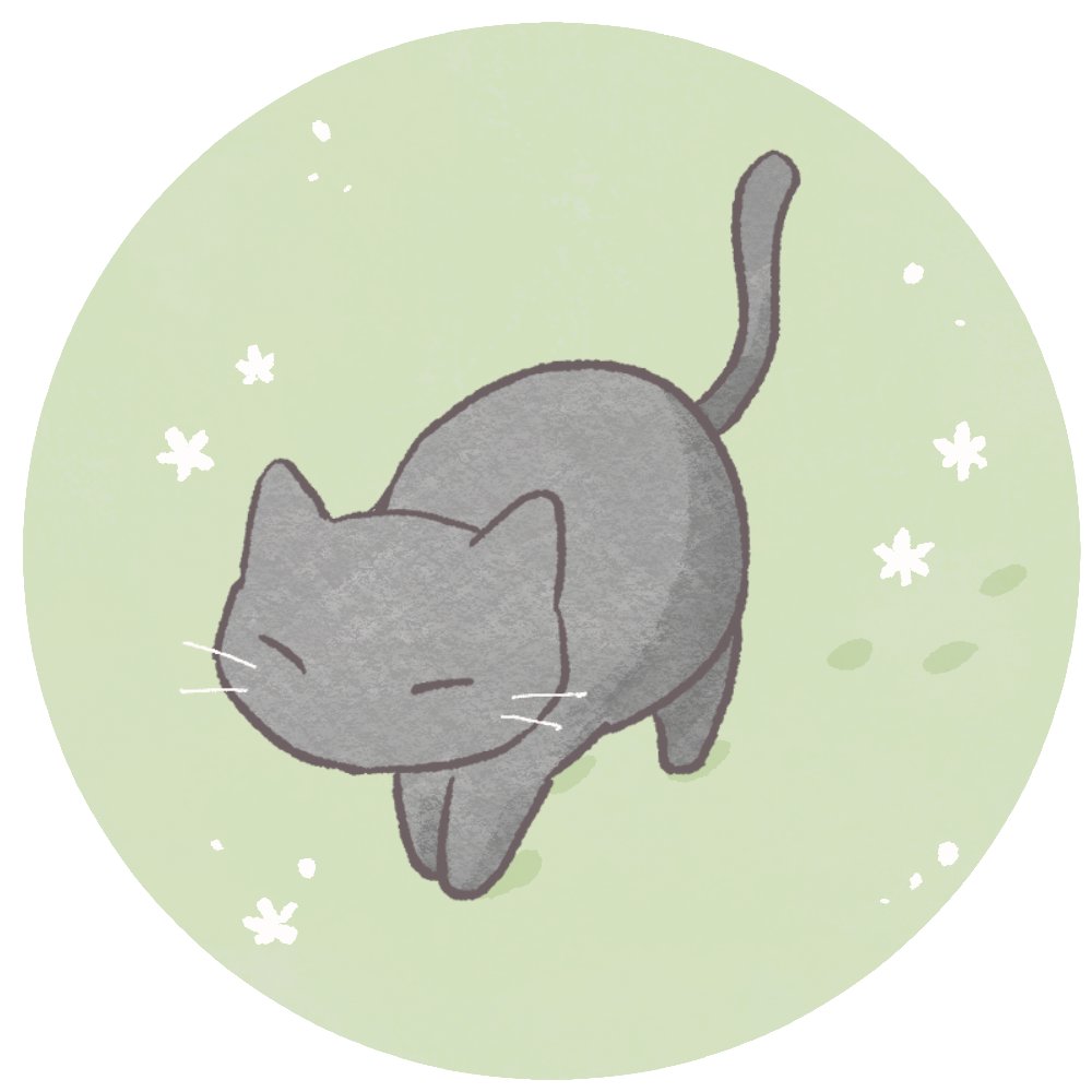tropico1111's tweet photo. とてもゆるいネコさんのイラストを描きました🐱✨
こちらはフリーアイコンOKです！🍀
個人の範囲（SNSアイコン）でのご使用のみでお使いください！
#イラスト　#ねこ　#フリーアイコン https://t.co/tmVfhSpY4N
