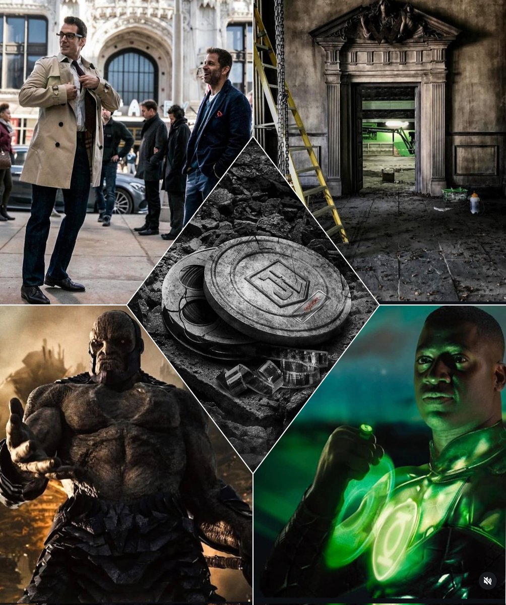 "5 years later.. &amp; the age of heroes still feels very real"

"Some paths remain unseen... but the green glow is still out there"

"The great villain of the DC Universe is Darkseid"

"When the shirt opens... you know what comes next"

Somethings happening 🤔
#RestoreTheSnyderVerse