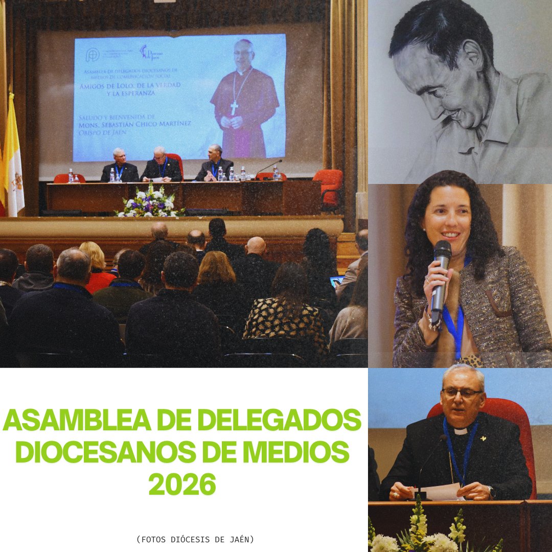 CECS_CEE's tweet image. Amigos de Lolo, de la verdad y de la esperanza🌟

3⃣días dedicados a la comunicación con un fantástico recorrido por Jaén🟢 en la Asamblea de Delegados diocesanos de Medios📸

Gracias a todos los que habéis formado parte de este acontecimiento👏 

#CECS 💚 #AsambleaCECS