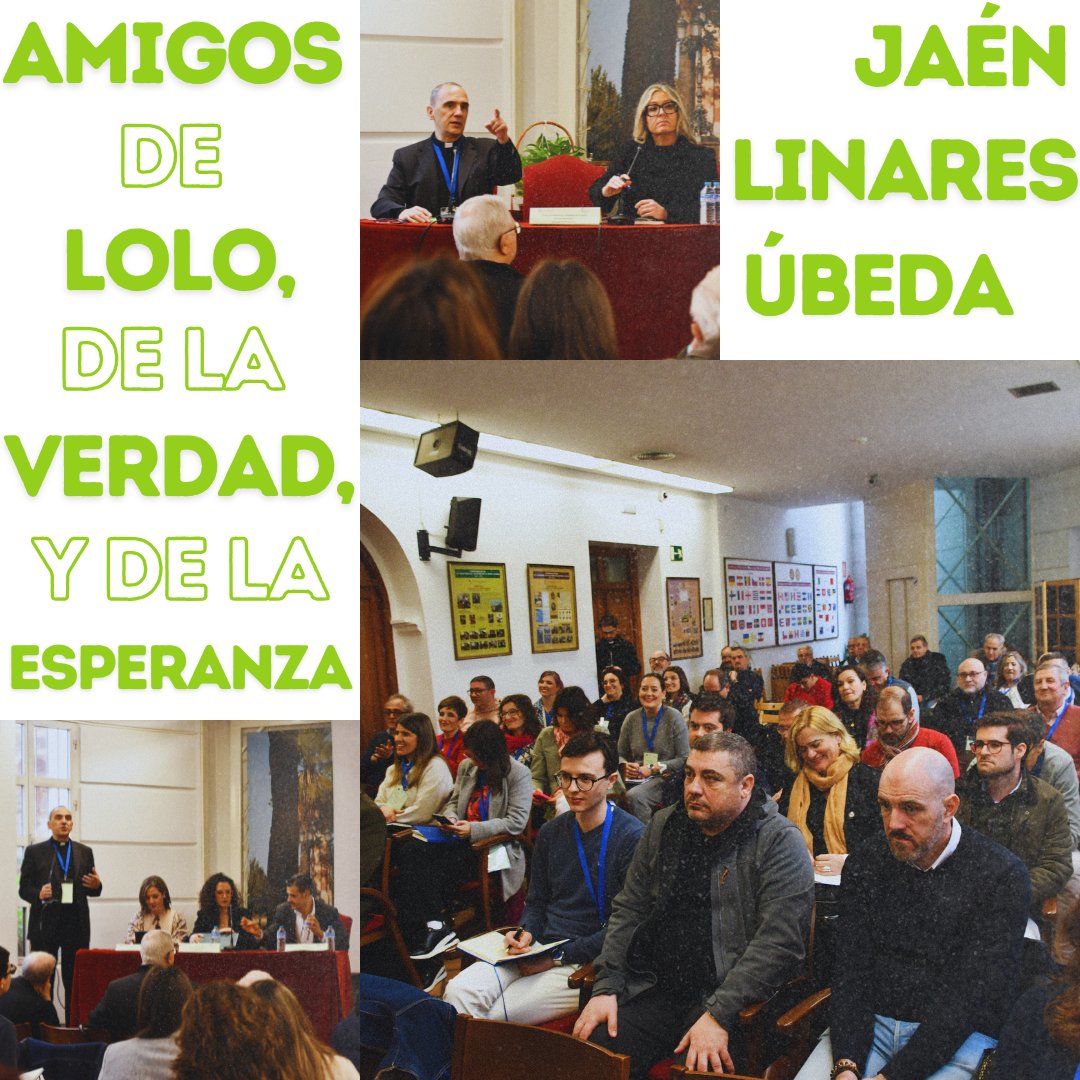 CECS_CEE's tweet image. Amigos de Lolo, de la verdad y de la esperanza🌟

3⃣días dedicados a la comunicación con un fantástico recorrido por Jaén🟢 en la Asamblea de Delegados diocesanos de Medios📸

Gracias a todos los que habéis formado parte de este acontecimiento👏 

#CECS 💚 #AsambleaCECS