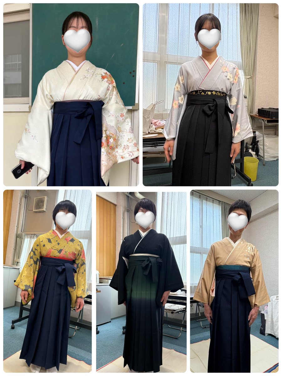 ikuko_GD's tweet photo. 今日は大阪市立中学校の卒業式👩‍🎓
毎年こちらの中学校の先生の袴お着付けさせてもらっています
今年は5名様のご依頼があり
朝6時からお着付けさせてもらいました
先生もお着物着られたら華やか〜
✨✨✨✨✨
笑顔で卒業式に臨まれました https://t.co/NhAwVFZMxp
